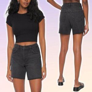 NWT DYNAMITE Heidi A-Line Denim Shorts Size 26 Void